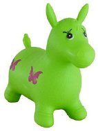 Teddies Hopsadlo skákací kôň - zelený - Hopsadlo pre deti