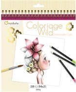 Avenue Mandarine Artistic Colouring Book - Creative Kit