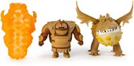 Dragons 3 Dragon and Viking - Fishlegs & Meatlug The Hidden World - Figures
