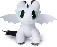 Dragons 3 Premium Plush Toy 20cm - White with Black Tail - Soft Toy