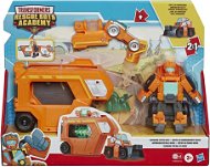 Transformers Rescue Bot Auto mit einem Wedge Rescue Trailer Anhänger - Figur