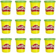 Play-Doh Packung mit 12 Tassen grün - Knete