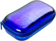 Zipit Metallic Box Blue - School Case