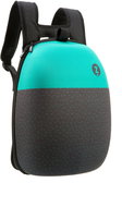 Zipit Shell Backpack Black & Green - City Backpack