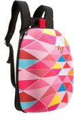 Zipit Shell Backpack with Pink Triangles - City Backpack