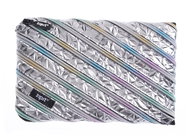 Zipit Metallic Large Silver Case - School Case