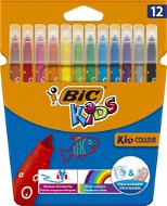BIC Kids Thin 12 Colours - Felt Tip Pens