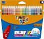 BIC Kids vékony 18 szín - Filctoll