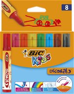 BIC Decoralo 8 Colours - Felt Tip Pens