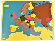 Puzzle - mapa Evropa - bez rámečku - Puzzle