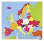 Goki puzzle na desce - Evropa - Vkládačka