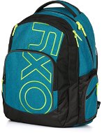 OXY Style Blue / green backpack - School Backpack