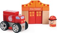 Wooden blocks - firefighters - Wooden Blocks