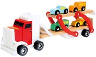 Didaktická hračka Návěs s auty - Didaktická hračka