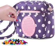 Pixie Crew Shoulder Bag Blue with White Polka Dot - Kids' Handbag