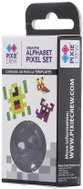 Pixie Crew themed set of small pixels with letters and characters - Creative Toy