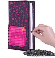 Pixie Crew notepad with a5 purple cover with letters - Notepad