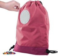 Pixie Crew bag on the back pink - Drawstring Bag