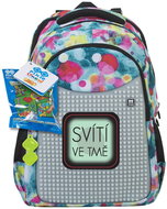 Pixie Crew student backpack colourful bubbles - School Backpack