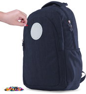 Pixie Crew student backpack blue - School Backpack