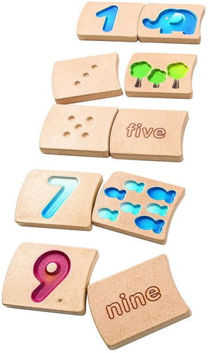 Plan Toys čísla 1 - 10 (aj) - Společenská hra - Hlavní obrázek