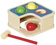 Goki 2-in-1 - Pounding Toy and Ball Track - Pounding Toy