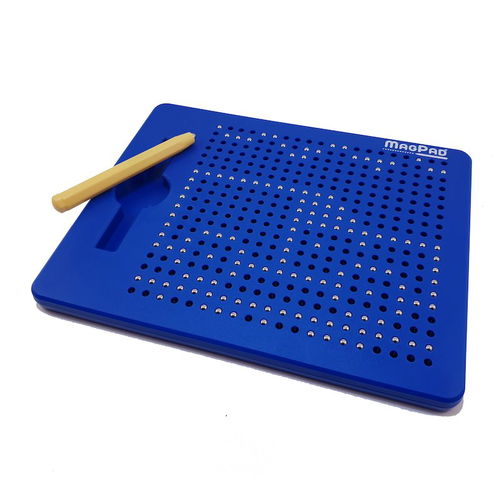 Magnetická kreslící tabulka Magpad - modrá - 380 kuliček - Magnetická tabulka - Hlavní obrázek