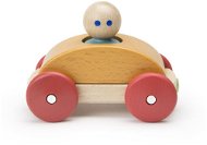 Magnetic car TEGU - Orange Racer - Toy Car