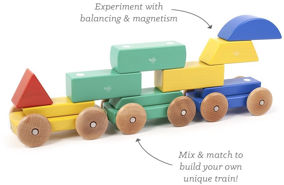 Magnetic Rainbow Train TEGU Big Top Train Alza.cz