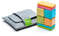 Magnetická stavebnice TEGU do kapsy - Tints - 8 ks - Stavebnice