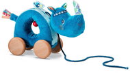 Lilliputiens - rhinoceros Marius - pulling toy - Push and Pull Toy