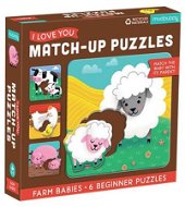 Match-Up Puzzle – Mláďatá z farmy - Puzzle