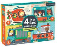 Puzzle 4-in-1 - Transport - Jigsaw