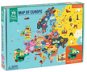 Geography Puzzle – Mapa Európy (70 ks ) - Puzzle