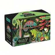 Glowing puzzle - Frogs and Lizards (100 pcs) - Jigsaw