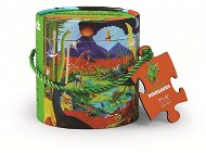 Mini tubus puzzle - Dinoszaurusz világ (24 db) - Puzzle
