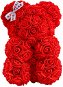 Rose Bear Red Teddy Bear Made of Roses 25cm - Rose Bear
