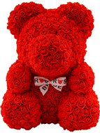 Rose Bear Red Teddy Bear Made of Roses 38cm - Rose Bear