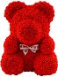 Rose Bear Červený medvedík z ruží 38 cm - Medvedík z ruží