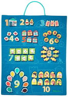 Lilliputiens - Textile Panel - Learning to Count - Pushchair Toy