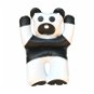 Black and White Teddy Bear for the Little Ones - Baby Rattle
