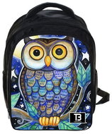 TopBags Unisex Children's Backpack Coolast Black Owl - School Backpack