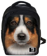 TopBags Unisex Children's Backpack Coolast Black Dog - School Backpack
