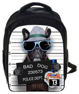 TopBags Boy's Children's Backpack Coolast Wanted Dog - School Backpack