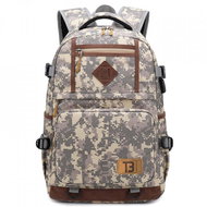 TopBags Unisex Student Backpack School - Army - Camo - School Backpack