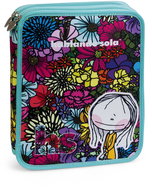 Busquets Girls School Case Double Bouquet Hablando Sola - Fully Equipped - School Backpack