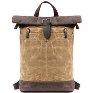 TopBags Sierra Brown Backpack - School Backpack