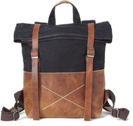 TopBags Henry Black Backpack - School Backpack
