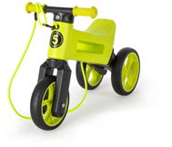 Balance Bike Ride-On FUNNY WHEELS Rider SuperSport Green 2in1 - Odrážedlo