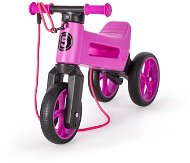 Futóbicikli Neon Funny Wheels 2 az 1-ben, rózsaszínű - Odrážedlo